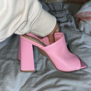 Steve Madden | Shoes | Steve Madden Tule Highheeled Mules Nwt | Poshmark